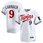 Johmsee M.Twins #9 Trevor Larnach Player White Home Limited Stitched Jerseys