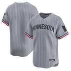 Johmsee M.Twins ## Twins Blank Player Gray Home Limited Stitched Jerseys