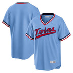 Johmsee M.Twins ## Twins Blank Player Light Blue Road Cooperstown Collection T-shirt Stitched Jerseys