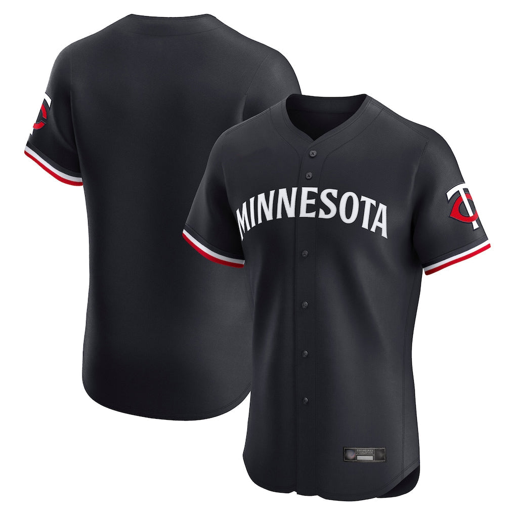 Johmsee M.Twins ## Twins Blank Player Navy Home Limited Elite Stitched Jerseys