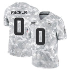 Johmsee MN.Vikings #0 Ivan Pace Jr. Player Arctic Camo Salute To Service Limited Game Stitched Jerseys