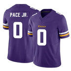 Johmsee MN.Vikings #0 Ivan Pace Jr. Player Purple Limited Vapor F.U.S.E. Home Game Stitched Jerseys