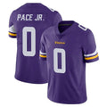 Johmsee MN.Vikings #0 Ivan Pace Jr. Player Purple Limited Vapor Untouchable Home Game Stitched Jerseys