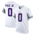 Johmsee MN.Vikings #0 Ivan Pace Jr. Player White Alternate Legend Home Game Stitched Jerseys