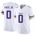 Johmsee MN.Vikings #0 Ivan Pace Jr. Player White Limited Vapor F.U.S.E. Home Game Stitched Jerseys