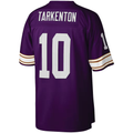 Johmsee MN.Vikings #10 Fran Tarkenton Mitchell & Ness Purple Legacy Replica Jersey