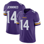 Johmsee MN.Vikings #14 Jauan Jennings Player Purple Limited Vapor Untouchable Home Game Stitched Jerseys