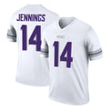 Johmsee MN.Vikings #14 Jauan Jennings Player White Alternate Legend Home Game Stitched Jerseys