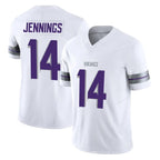 Johmsee MN.Vikings #14 Jauan Jennings Player White Limited Alternate Vapor F.U.S.E. Home Game Stitched Jerseys