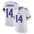 Johmsee MN.Vikings #14 Jauan Jennings Player White Limited Vapor Untouchable Home Game Stitched Jerseys