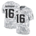 Johmsee MN.Vikings #16 Will Reichard Player Arctic Camo Salute To Service Limited Game Stitched Jerseys