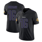 Johmsee MN.Vikings #16 Will Reichard Player Black Impact LImited Home Game Stitched Jerseys