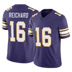 Johmsee MN.Vikings #16 Will Reichard Player Purple Limited Classic Vapor F.U.S.E. Home Game Stitched Jerseys