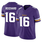 Johmsee MN.Vikings #16 Will Reichard Player Purple Limited Vapor F.U.S.E. Home Game Stitched Jerseys