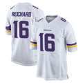 Johmsee MN.Vikings #16 Will Reichard Player White Home Game Stitched Jerseys
