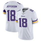 Johmsee MN.Vikings #18 Justin Jefferson Player White Limited Vapor Untouchable Home Game Stitched Jerseys