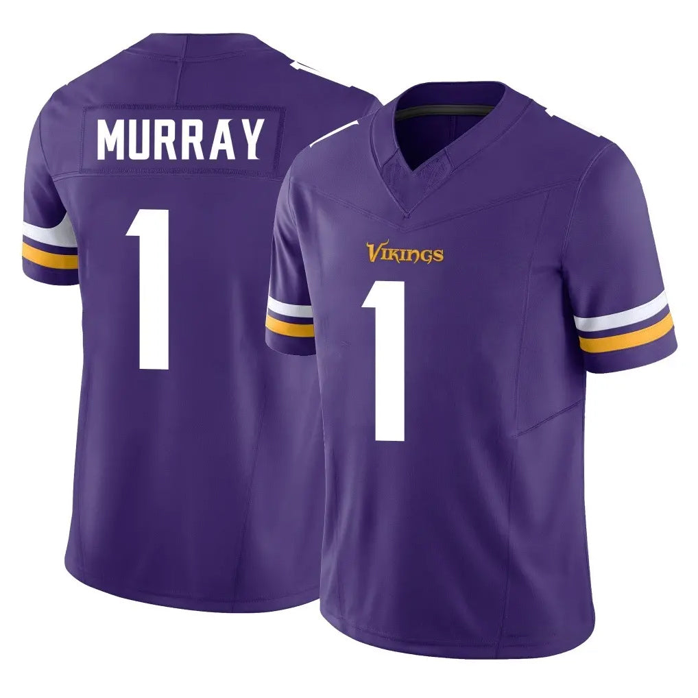 Johmsee MN.Vikings #1 Kyler Murray Player Purple Limited Vapor F.U.S.E. Home Game Stitched Jerseys