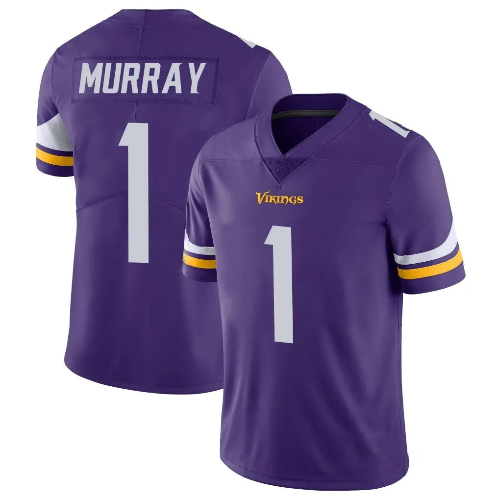 Johmsee MN.Vikings #1 Kyler Murray Player Purple Limited Vapor Untouchable Home Game Stitched Jerseys