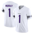 Johmsee MN.Vikings #1 Kyler Murray Player White Limited Alternate Vapor F.U.S.E. Home Game Stitched Jerseys