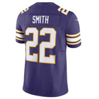 Johmsee MN.Vikings #22 Harrison Smith Purple Vapor F.U.S.E. Limited Jersey Stitched American Stitched Jersey