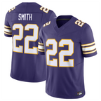 Johmsee MN.Vikings #22 Harrison Smith Purple Vapor F.U.S.E. Limited Jersey Stitched American Stitched Jerseys