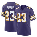 Johmsee MN.Vikings #23 James Pierre Player Purple Classic Home Game Stitched Jerseys