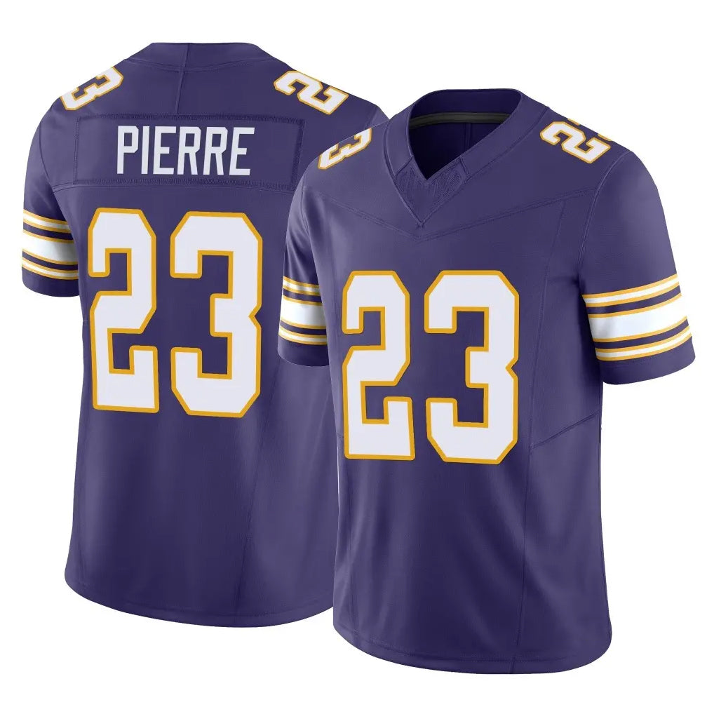 Johmsee MN.Vikings #23 James Pierre Player Purple Limited Classic Vapor F.U.S.E. Home Game Stitched Jerseys