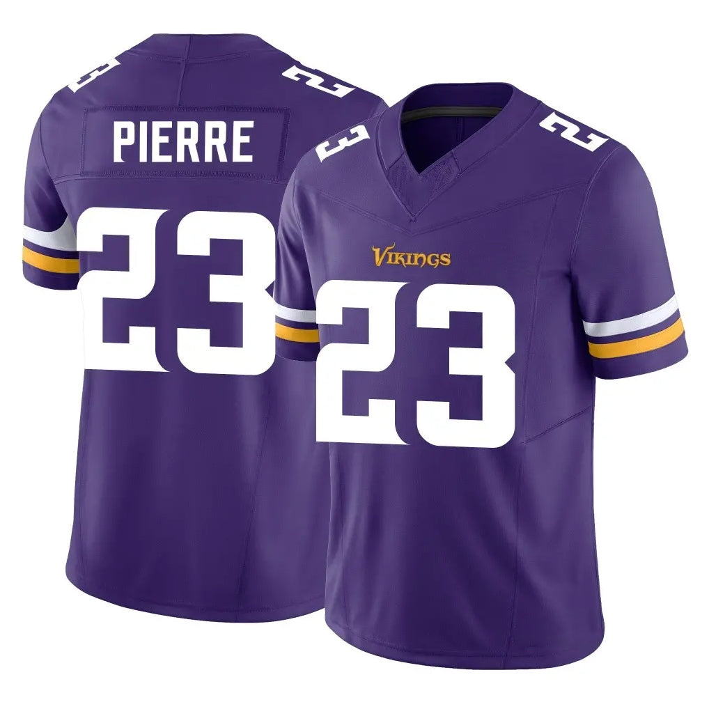 Johmsee MN.Vikings #23 James Pierre Player Purple Limited Vapor F.U.S.E. Home Game Stitched Jerseys