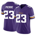 Johmsee MN.Vikings #23 James Pierre Player Purple Limited Vapor F.U.S.E. Home Game Stitched Jerseys