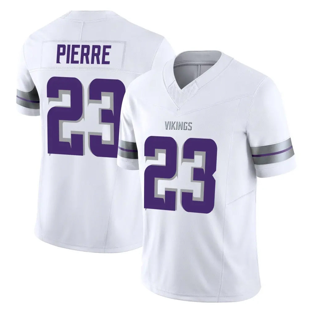 Johmsee MN.Vikings #23 James Pierre Player White Limited Alternate Vapor F.U.S.E. Home Game Stitched Jerseys