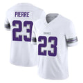 Johmsee MN.Vikings #23 James Pierre Player White Limited Alternate Vapor F.U.S.E. Home Game Stitched Jerseys