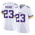 Johmsee MN.Vikings #23 James Pierre Player White Limited Vapor F.U.S.E. Home Game Stitched Jerseys