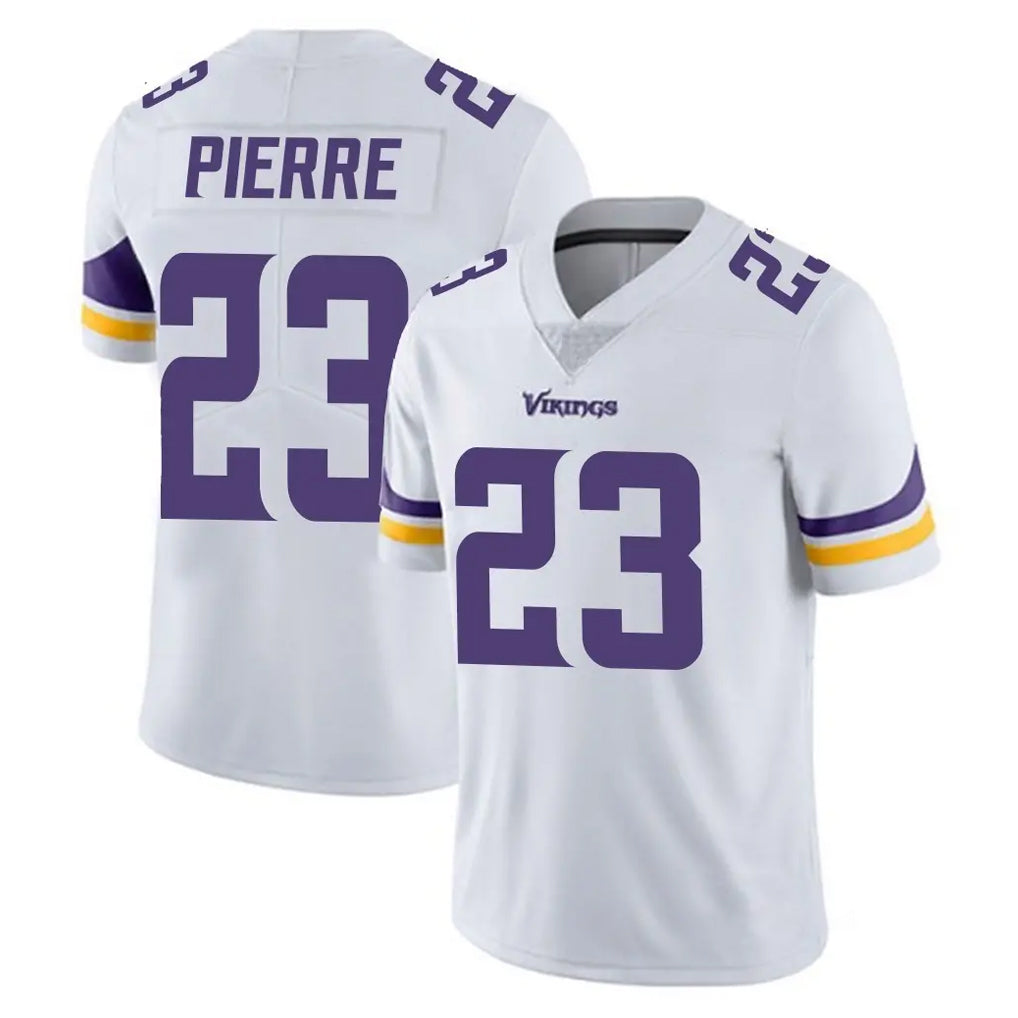 Johmsee MN.Vikings #23 James Pierre Player White Limited Vapor Untouchable Home Game Stitched Jerseys
