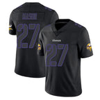 Johmsee MN.Vikings #27 Jordan Mason Player Black Impact LImited Home Game Stitched Jerseys
