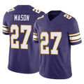 Johmsee MN.Vikings #27 Jordan Mason Player Purple Limited Classic Vapor F.U.S.E. Home Game Stitched Jerseys