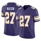 Johmsee MN.Vikings #27 Jordan Mason Player Purple Limited Classic Vapor F.U.S.E. Home Game Stitched Jerseys