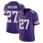 Johmsee MN.Vikings #27 Jordan Mason Player Purple Limited Vapor Untouchable Home Game Stitched Jerseys