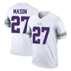 Johmsee MN.Vikings #27 Jordan Mason Player White Alternate Legend Home Game Stitched Jerseys
