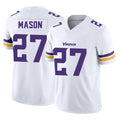 Johmsee MN.Vikings #27 Jordan Mason Player White Limited Vapor F.U.S.E. Home Game Stitched Jerseys