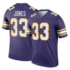 Johmsee MN.Vikings #33 Aaron Jones Sr. Player Purple Limited Classic Home Game Stitched Jerseys