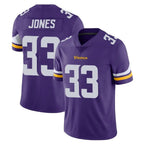 Johmsee MN.Vikings #33 Aaron Jones Sr. Player Purple Limited Vapor Untouchable Home Game Stitched Jerseys