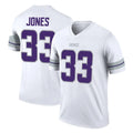 Johmsee MN.Vikings #33 Aaron Jones Sr. Player White Alternate Legend Home Game Stitched Jerseys