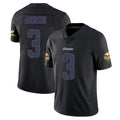 Johmsee MN.Vikings #3 Jordan Addison Player Black Impact LImited Home Game Stitched Jerseys
