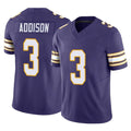 Johmsee MN.Vikings #3 Jordan Addison Player Purple Limited Classic Vapor F.U.S.E. Home Game Stitched Jerseys