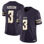 Johmsee MN.Vikings #3 Jordan Addison Purple 2026 Rivalries Collection Limited Stitched Jerseys