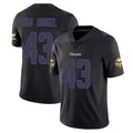 Parkc MN.Vikings #43 Andrew Van Ginkel Player Black Impact LImited Home Game Stitched Jerseys