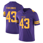Parkc MN.Vikings #43 Andrew Van Ginkel Player Purple Limited Color Rush Home Game Stitched Jerseys