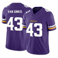 Parkc MN.Vikings #43 Andrew Van Ginkel Player Purple Limited Vapor F.U.S.E. Home Game Stitched Jerseys