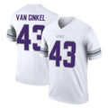 Parkc MN.Vikings #43 Andrew Van Ginkel Player White Alternate Legend Home Game Stitched Jerseys