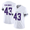 Parkc MN.Vikings #43 Andrew Van Ginkel Player White Limited Alternate Vapor F.U.S.E. Home Game Stitched Jerseys